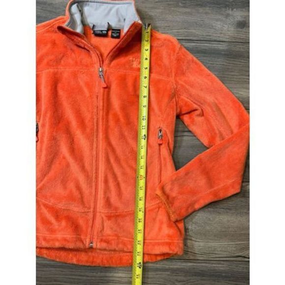 Mountain Hardwear Fleece Jacket Womens Size Small Orange Coral Sherpa Full Zip - Picture 7 of 10